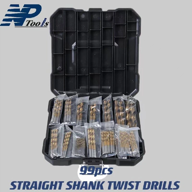 Trepant giratori de 99 unitats amb caixa de plàstic